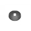 Grommet pagrindas MULTIBRACKETS M Deskmount HD — aliumininis korpusas, juodas, Ø 21 cm, H 40 mm, 500 g