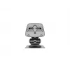 Grommet pagrindas MULTIBRACKETS M Deskmount HD — aliumininis korpusas, juodas, Ø 21 cm, H 40 mm, 500 g