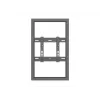 Multibrackets M Pro Series korpusas 32 colių sieninis mažas juodas plieninis vertikaliai/ horizontaliai