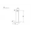 Multibrackets M Pro Series Kiosk Black 15-32 colio 20 kg talpa