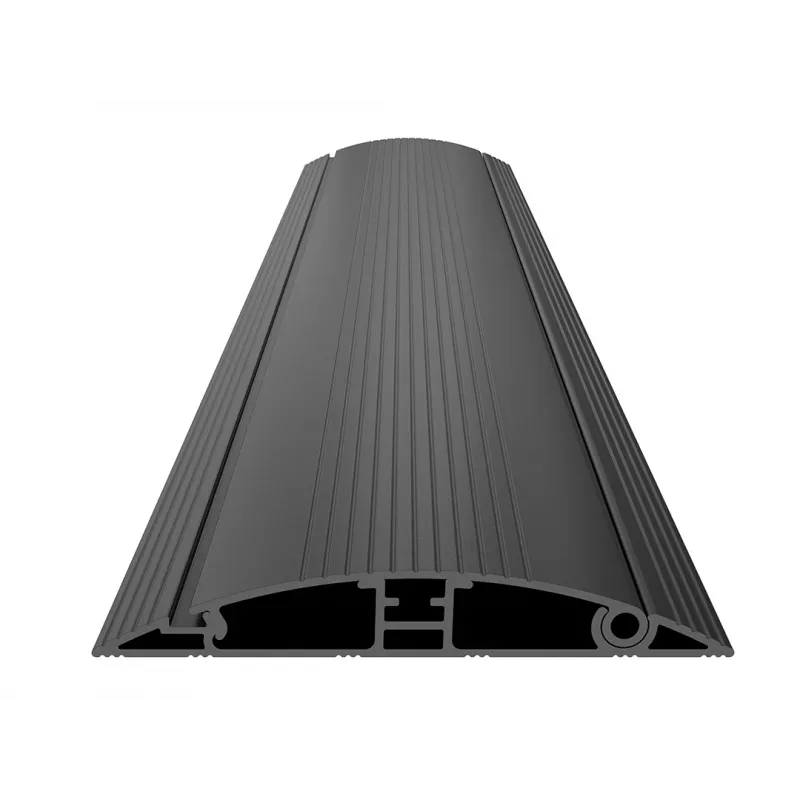 Multibrackets M kabelių dangtis grindims juodas - 139 mm plotis - 750 mm ilgis