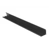 Multibrackets M kabelių kanalas grindims juodas - 139 mm plotis - 1100 mm ilgis