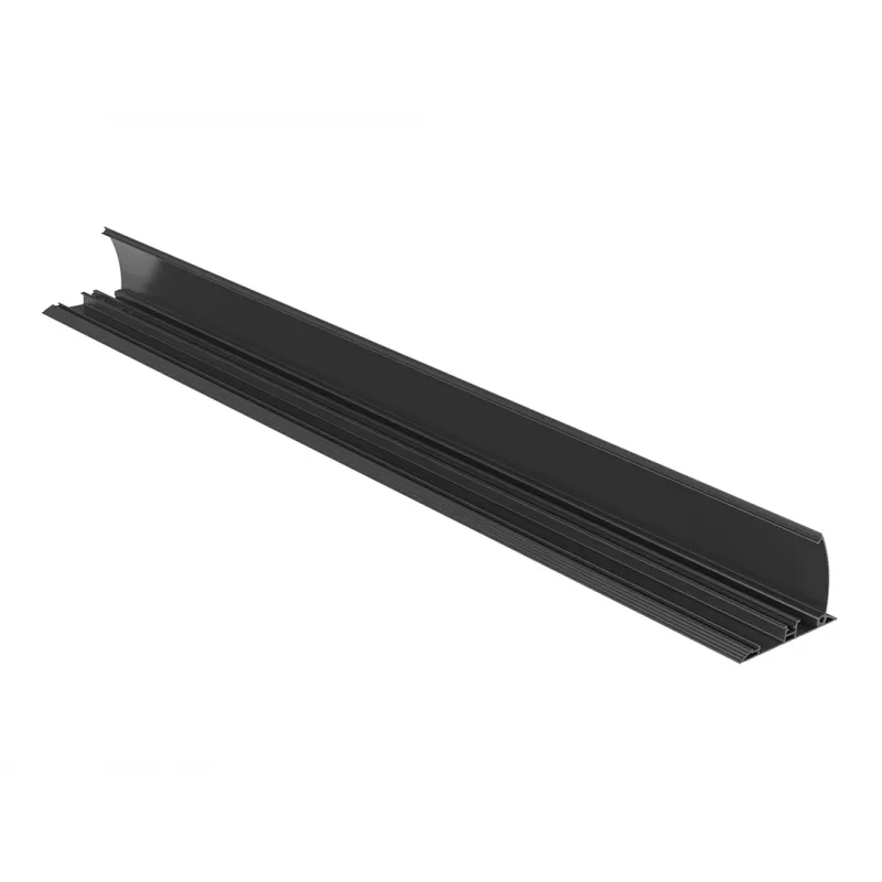 Multibrackets M kabelių kanalas grindims juodas - 139 mm plotis - 1100 mm ilgis