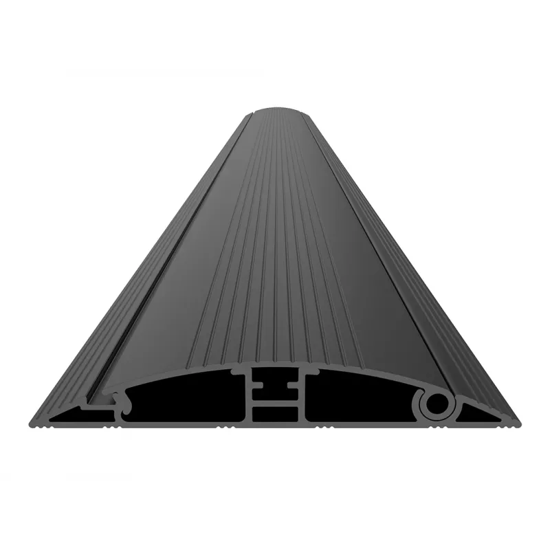 Multibrackets M kabelių dangtis grindims juodas - 139 mm plotis - 1600 mm ilgis