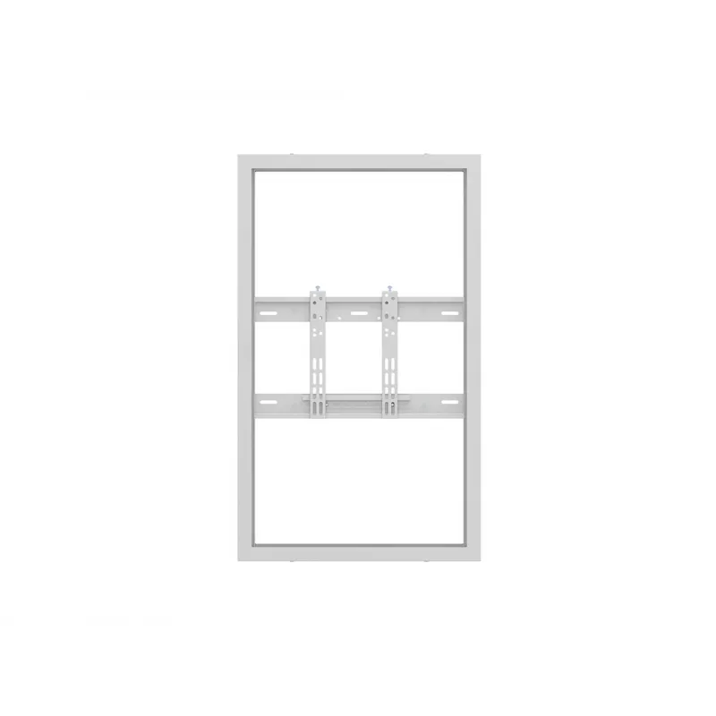Multibrackets M Pro Series Enclosure 43 colio sieninis plonas mažas baltas plieninis vertikaliai/ horizontaliai