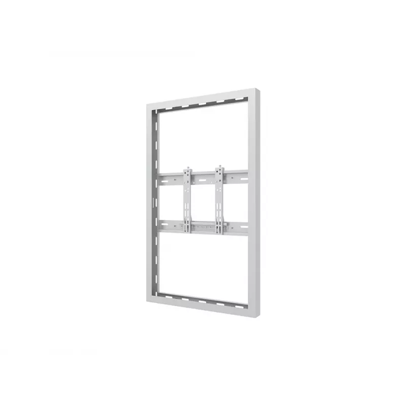 Multibrackets M Pro Series Enclosure 43 colio sieninis plonas mažas baltas plieninis vertikaliai/ horizontaliai
