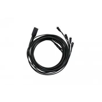 Ochno O-PC-LS-1 mygtukas, juodas, termoplastinis elastomeras (TPE), 1,5 m, USB Type-A, tiesus