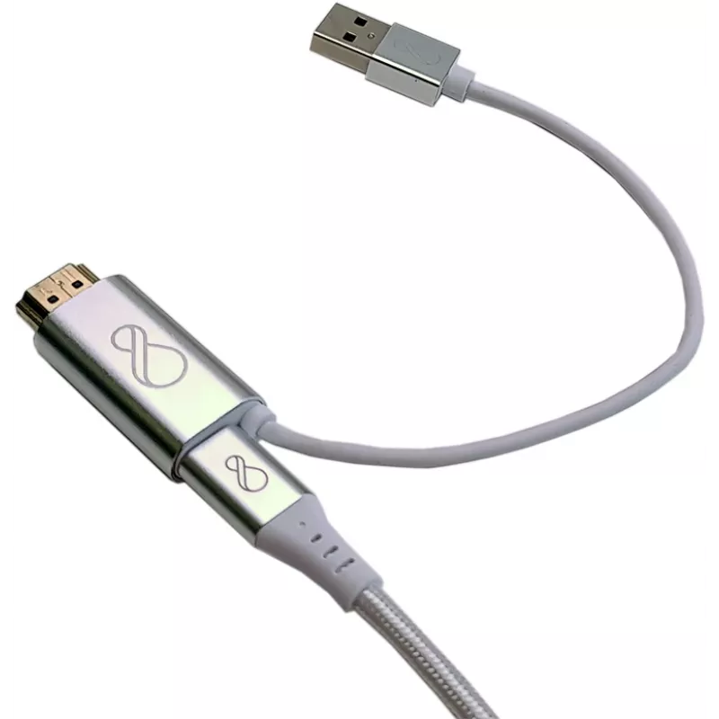 Ochno O-HDMI-TO-USBC-2 USB grafikos adapteris 3840 x 2160 pikselių Baltas