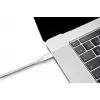 USB-C į USB-C laidas Ochno O-USBG2-70-1 — USB 3.2 Gen 2, DP Alt Mode 1.4, Kištukas–Kištukas, Pintas, 0,7 m, Baltas
