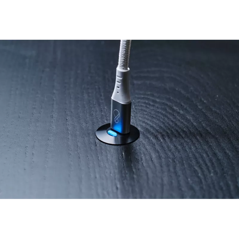 USB-C į USB-C laidas Ochno O-USBG2-70-1 — USB 3.2 Gen 2, DP Alt Mode 1.4, Kištukas–Kištukas, Pintas, 0,7 m, Baltas
