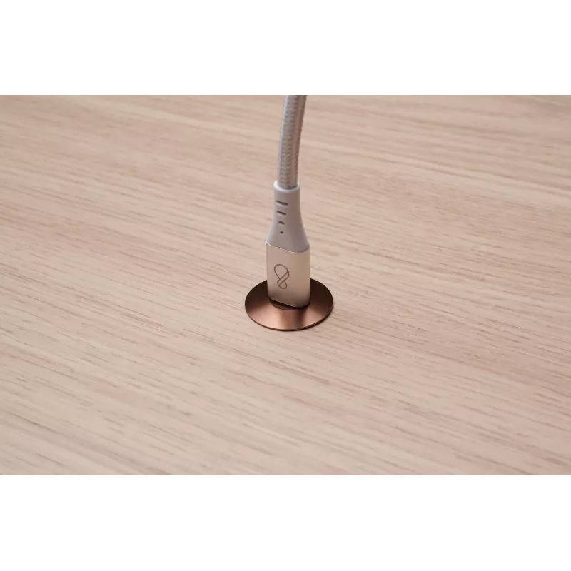 USB-C į USB-C laidas Ochno O-USBG2-70-1 — USB 3.2 Gen 2, DP Alt Mode 1.4, Kištukas–Kištukas, Pintas, 0,7 m, Baltas