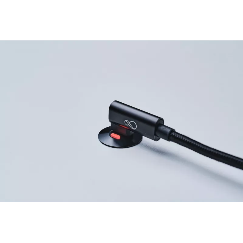 Ochno O-SWO-100-S-1 stalinis USB-C lizdas su mygtuku, 10 Gbit/s, juodas
