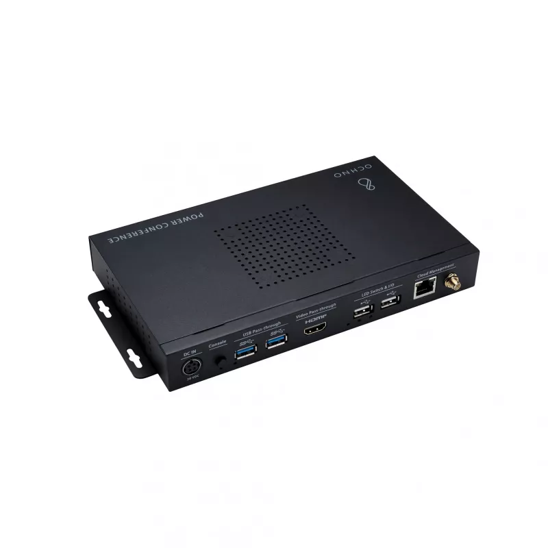 Ochno Power Conference 3 Single, laidinis, USB 3.2 Gen 2 (3.1 Gen 2) Type-C, 100 W, 10/100 Mbit/s, juoda
