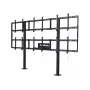 Peerless DS-S555-3X2 daugialypės terpės stovas / stendas, juodas