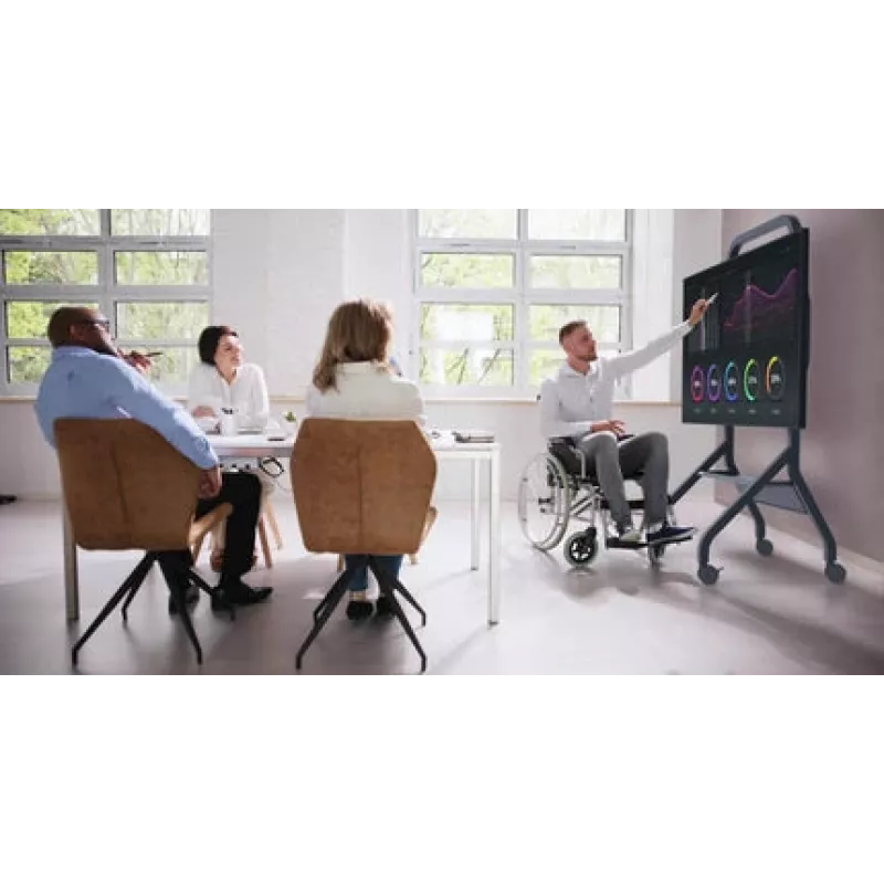 Peerless SR898-EUK mobilus stovas ekranui 2,79 m (110 col.) juodas