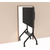 Peerless SR860-EUK mobilus stovas ekranui 190,5 cm (75 col.) juodas