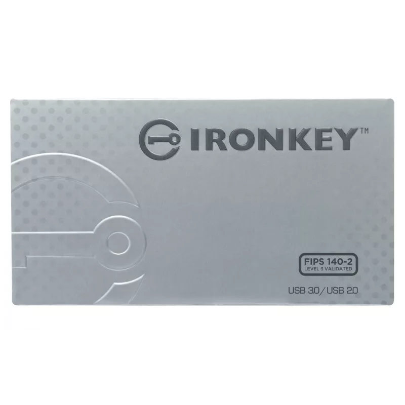 Kingston IronKey 64GB Basic S1000 šifruotas USB 3.0 atmintukas FIPS 140-2 Level 3