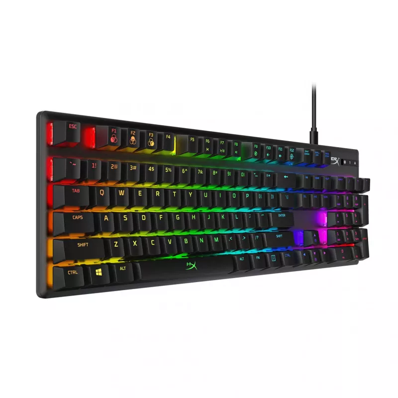 HyperX Alloy Origins klaviatūra žaidimams USB QWERTY juoda