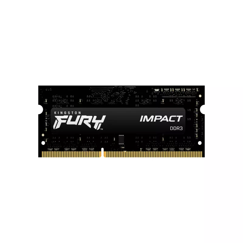 Kingston Technology FURY Impact atminties modulis 4 GB 1 x 4 GB DDR3L 204 kontaktų SO-DIMM