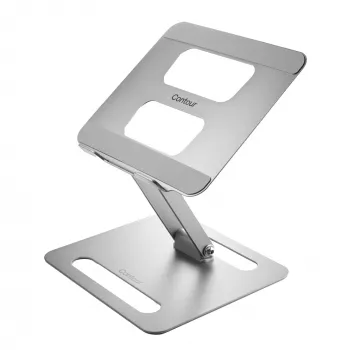 Stovas nešiojamam kompiuteriui Contour Design Laptop Riser plieno pilka, aukštis 45-310 mm