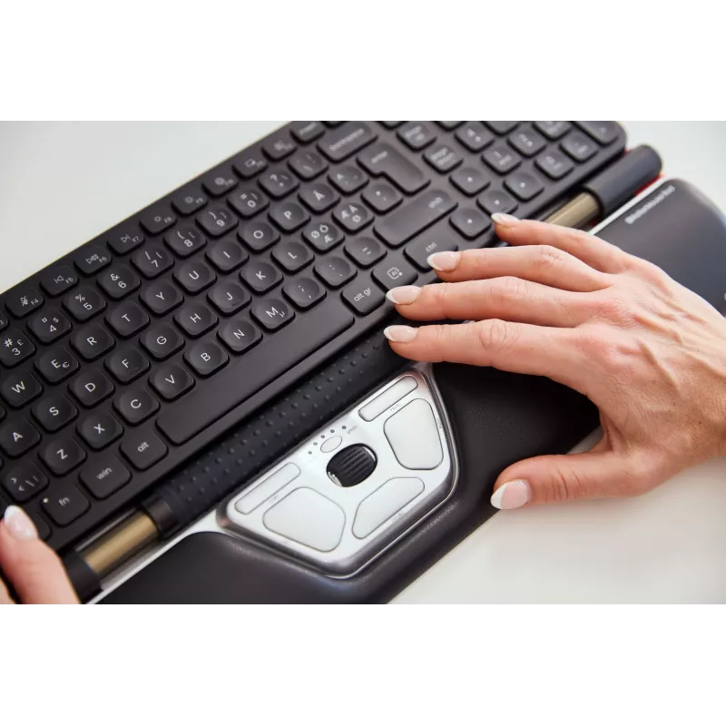 Contour Design RollerMouse Red laidas ergonomiška pelė USB-C 2800 DPI 6 mygtukai