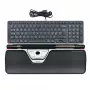 Contour Design RollerMouse Red Plus + Balance Wired pilno dydžio klaviatūra su pele, laidinė, USB, QWERTY, juoda