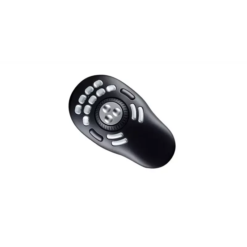 Multimedijos valdiklis Contour PRO v2 – USB, sidabrinis/juodas, 43×77.5×11.5 mm