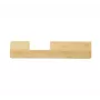 Plaštakos atrama Contour Design The Slim Bamboo Natural, skirta SliderMouse Pro ir RollerMouse Pro