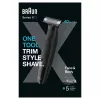 Trimeris Braun XT3200 juodas, nikelio-metalo hidrido (NiMH) baterija, 45 min