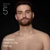 Braun AIO5520 kirpimo mašinėlė/trimeris juoda, pilka 14 Ličio jonų (Li-Ion)