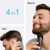 Braun AIO3500 daugiafunkcis kirpimo ir barzdos formavimo rinkinys, juoda/pilka, 14 ilgio nustatymų, NiMH