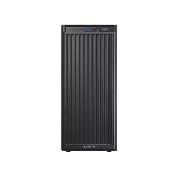 Kompiuterio korpusas CHIEFTEC BW-01B-OP Midi Tower ATX/ITX, talpina 6×3,5 colio + 4×2,5 colio, 2×5,25 colio, galinis 1×120 mm, SGCC, juodas, 200×510×465 mm