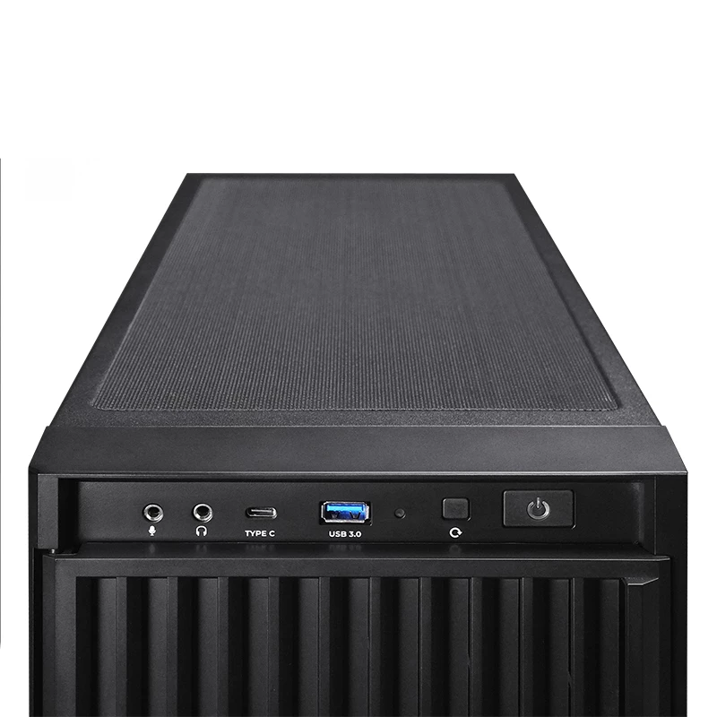 Kompiuterio korpusas CHIEFTEC BW-01B-OP Midi Tower ATX/ITX, talpina 6×3,5 colio + 4×2,5 colio, 2×5,25 colio, galinis 1×120 mm, SGCC, juodas, 200×510×465 mm