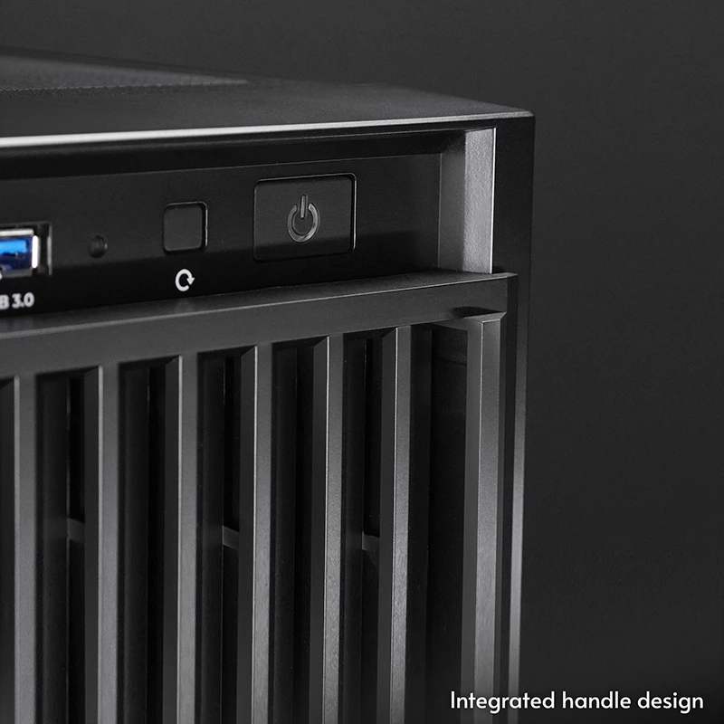 Kompiuterio korpusas CHIEFTEC BW-01B-OP Midi Tower ATX/ITX, talpina 6×3,5 colio + 4×2,5 colio, 2×5,25 colio, galinis 1×120 mm, SGCC, juodas, 200×510×465 mm