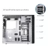 Kompiuterio korpusas CHIEFTEC BW-01B-OP Midi Tower ATX/ITX, talpina 6×3,5 colio + 4×2,5 colio, 2×5,25 colio, galinis 1×120 mm, SGCC, juodas, 200×510×465 mm