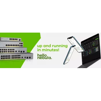 Zyxel GS1350-26HP-EU0101F valdomas L2 gigabitinės Ethernet jungiklis su PoE (24 prievadai)