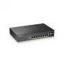 Zyxel GS2220-10HP-EU0101F tinklo jungiklis valdomas L2 Gigabit Ethernet (10/100/1000) Power over Ethernet (PoE) Juodas