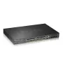 Zyxel GS2220-28HP-EU0101F valdomas tinklo jungiklis L2 Gigabit Ethernet (10/100/1000) Power over Ethernet (PoE) juodas