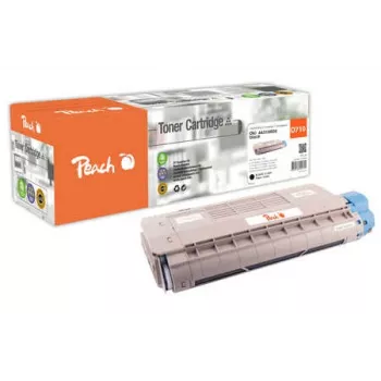 Kasetė su toneriu Peach 110596, juoda, 1 vnt.