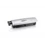 Peach PS400-00 popieriaus smulkintuvas, juostinis pjovimas, 72 dB, 22 cm, juodas, sidabrinis