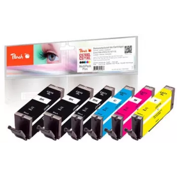 Peach Multi Pack Plus, suderinamas su Canon PGI-570XL*2, CLI-571XL