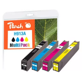 Kasetė Peach PI300-744 4 vnt. Suderinama Juoda, Žydra, Purpurinė, Geltona