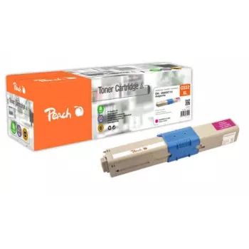 Kasetė su toneriu Peach 112103, kompatibili, rausvai raudona (magenta)