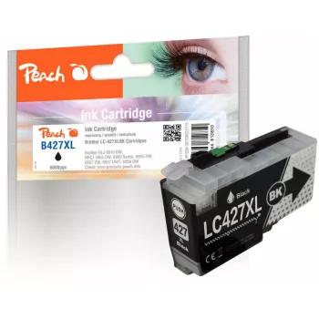 Peach PI500-397 kasetė, didelės talpos (XL), juoda, 1 vnt.