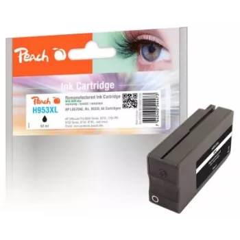 Kasetė Peach PI300-927, didelės talpos (XL), juoda, kompatibili