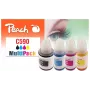 Peach PI100-440 kasetė 4 vnt. Suderinama juoda, žydra, rausvai raudona, geltona