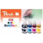 Peach 321697 kasetė 4 vnt. Suderinama Standartinės talpos Juoda, Žydra, Purpurinė, Geltona