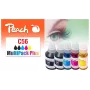 Peach 321698 rašalo kasetė 5 vnt. Suderinama Standartinės talpos Juoda, Žydra, Rausvai raudona, Geltona