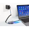 Manhattan USB-C 3-in-1 Dock/Hub su HDMI, USB-A, USB-C ir Power Delivery 100W, aliuminis