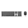 Manhattan MWK7400 Belaidis klaviatūros ir pelės rinkinys, USB-A nano imtuvas, 1200 dpi, sidabrinis/juodas